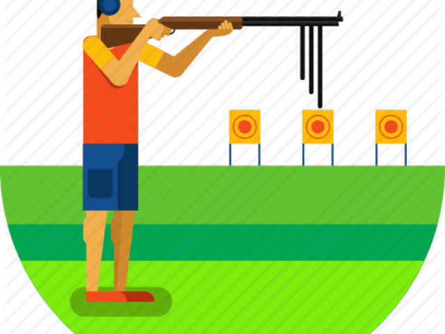 Shooter Clipart Olympic Shooting - Shooting Sports (640x480)