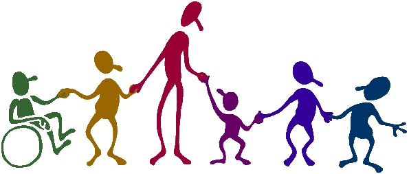 Diversity - Clipart - Social Worker (595x253)