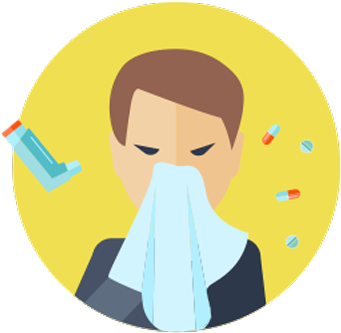 You Are More Likely To Get Sick - Illustration (400x400)