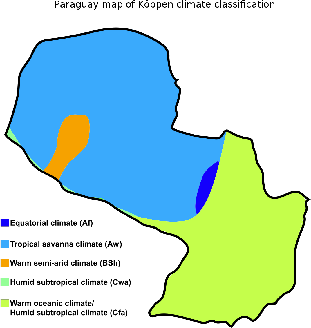 Topography Of Paraguay (1900x1900)