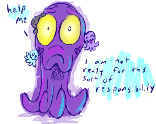 Clip Art Octopus - Illustration (540x442)
