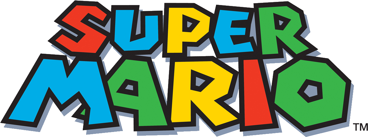 1996 - Super Mario Logo Png (1200x466)