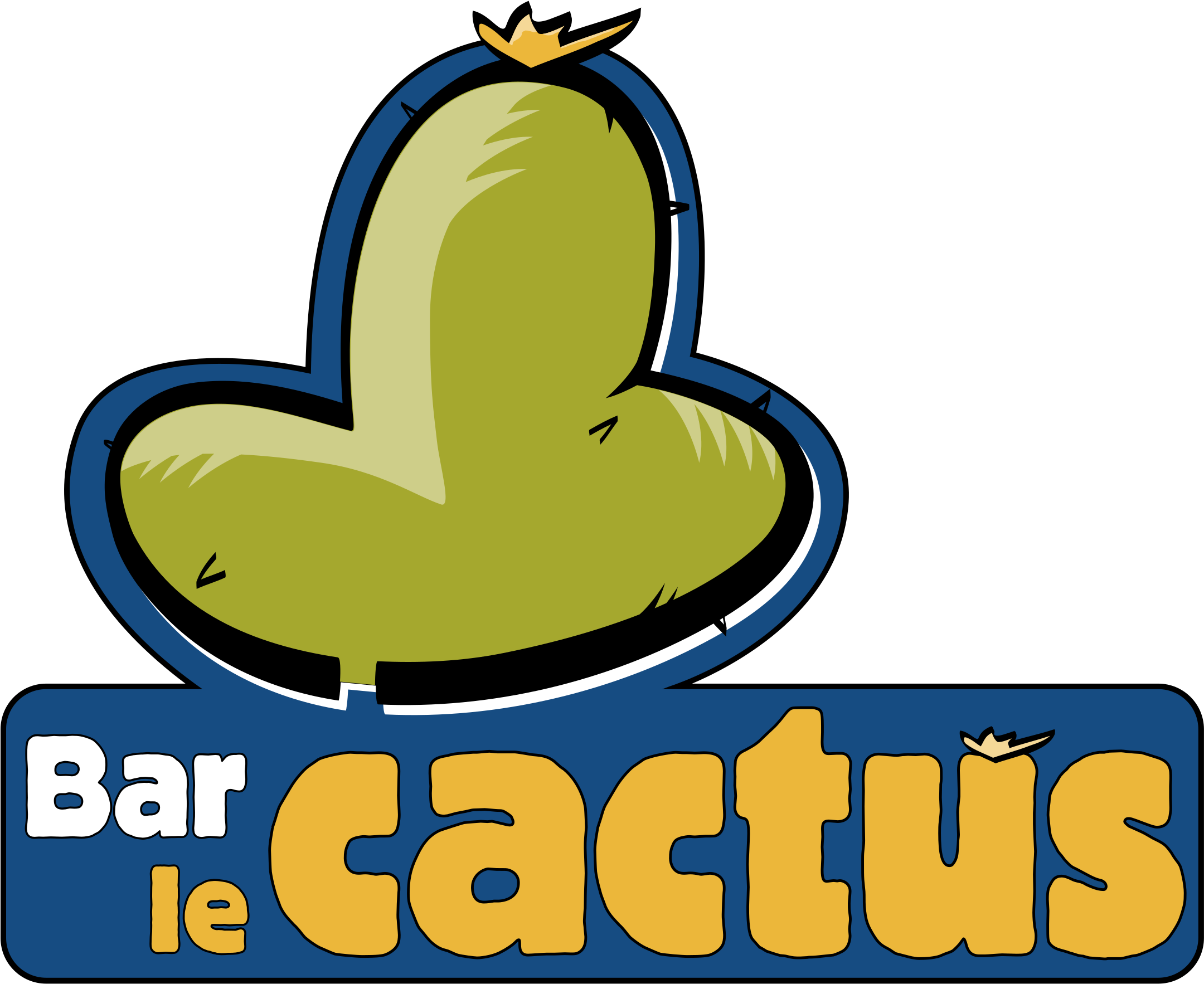 Bar Le Cactus 01 Logo Png Transparent Svg Vector Freebie - โลโก้ แค ค ตั ส (2400x2400)