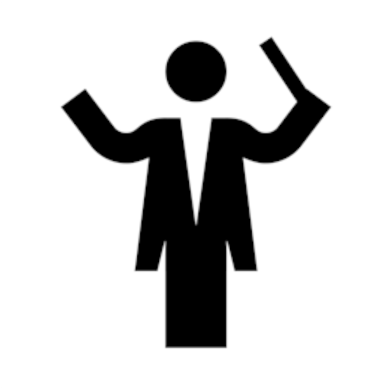 Conductor Computer Icons Orchestra Choir Clip Art - Conductor (1000x766)