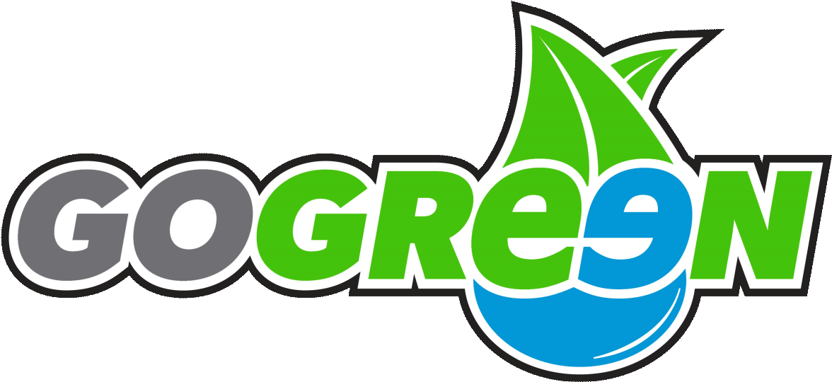 Support - Go Green Logo Hd Png Format (1219x573)