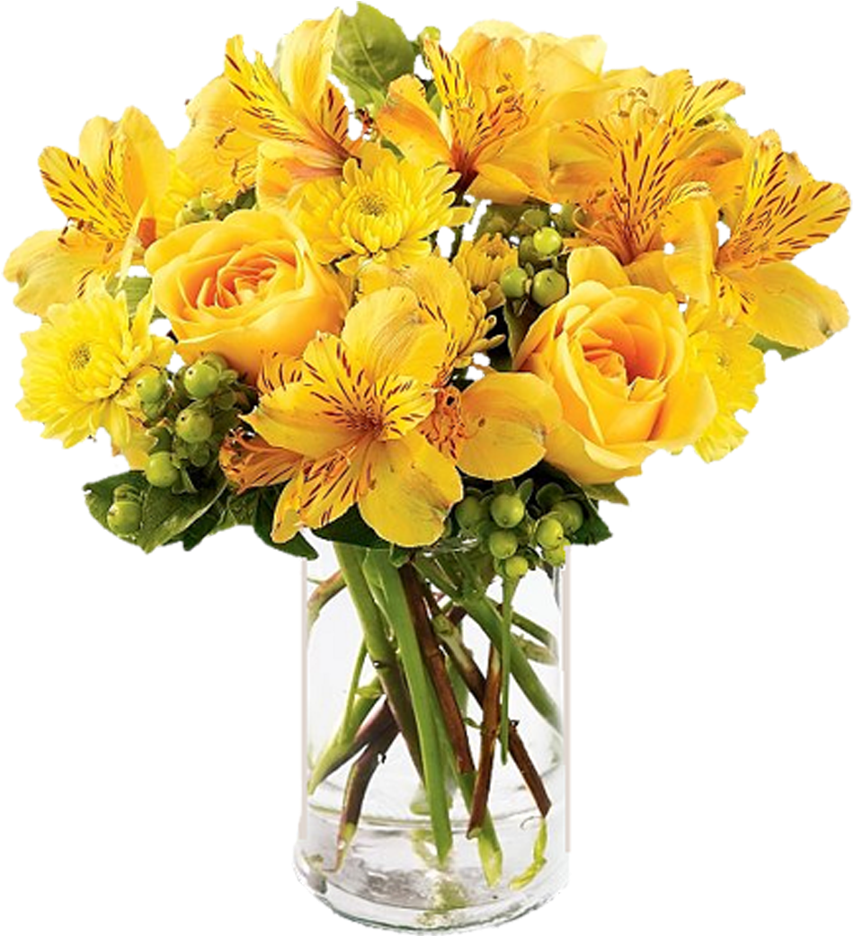 Flower Yellow Rose Chrysanthemum Buchete - Пожелание Доброго Утра Хорошего Дня (1772x1416)