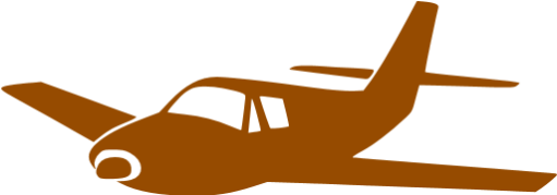 Airplane Clipart Brown - Cafepress Fear Nothing. Plane Iphone 7 Tough Case (512x512)