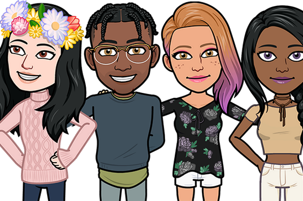 The Bitmoji Deluxe App - Bitmoji Deluxe (615x409)