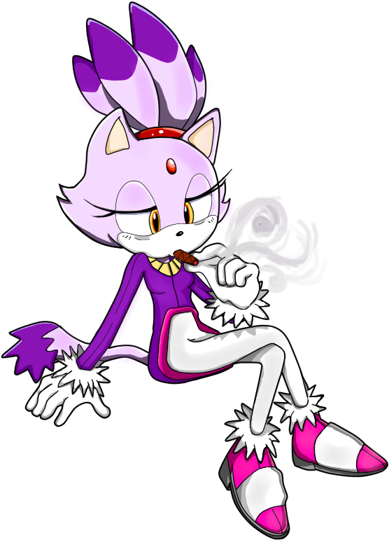 Brawl White Pink Mammal Vertebrate Purple Fictional - 420 Blaze It Sonic (658x800)