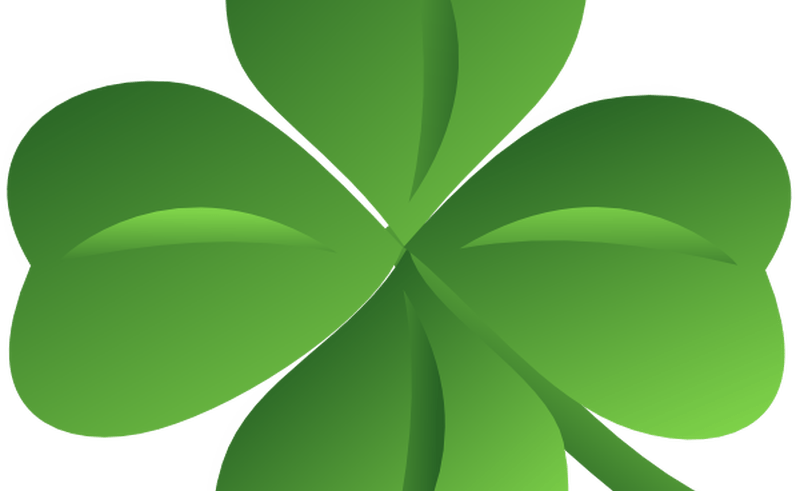 4 Leaf Clover Pictures Four Leaf Clover Clip Art 4 - Four Leaf Clover Emoticon (800x491)