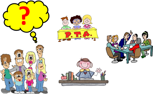 Community Clipart School Stakeholder - Group Discussion (500x339)