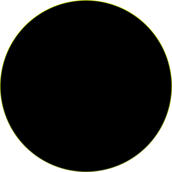 Small Black Dot Clipart - Black Button Png (600x600)
