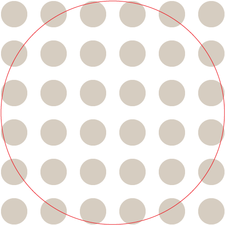 Create A Grid Of Dots - Polka Dot (452x450)