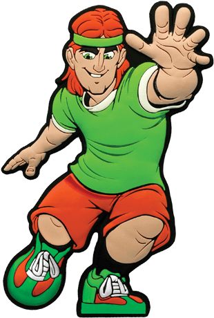 Chip Soccer Dude Trick Shot Sports Action Figure Toy - Cartoon (349x600)