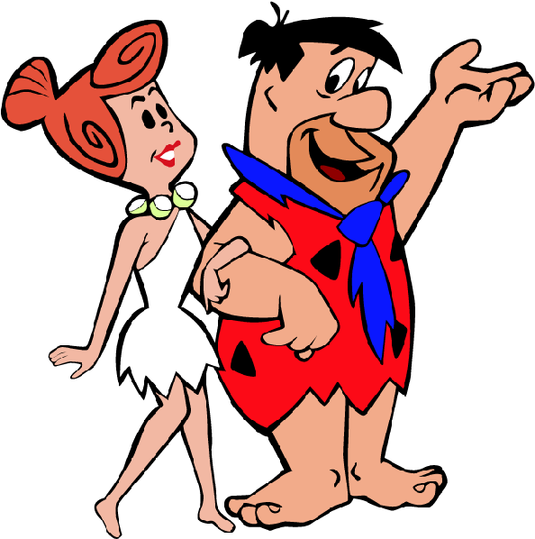 Fred And Wilma Flintstone (600x600)