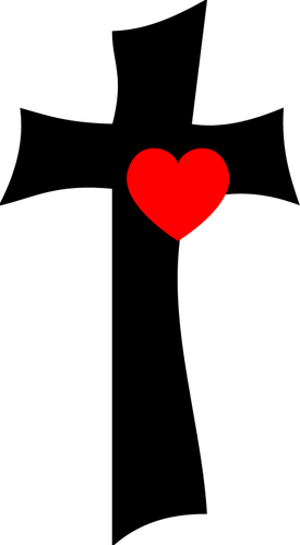Valentine - Jesus Love Clip Art (275x499)