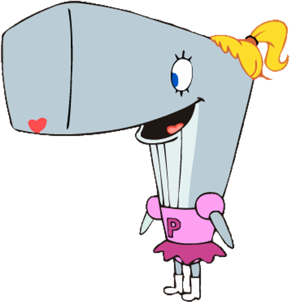 Pearl Krabs Cartoon Image-tb804 - 海綿 寶寶 珍 珍 (600x623)