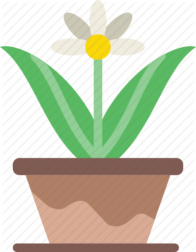 Soil Clipart Potted Plant - Flowerpot (399x512)