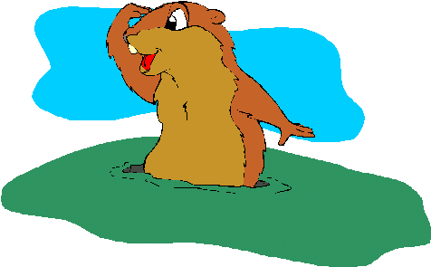 Animated Land Pollution Diagram Soil Layers Clipart - Groundhog Day Clip Art (490x305)