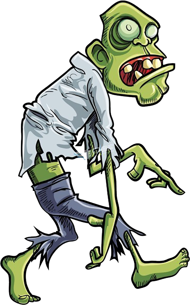 Zombie Cartoon Stock Photography - Zombie Cartoon (625x1006)