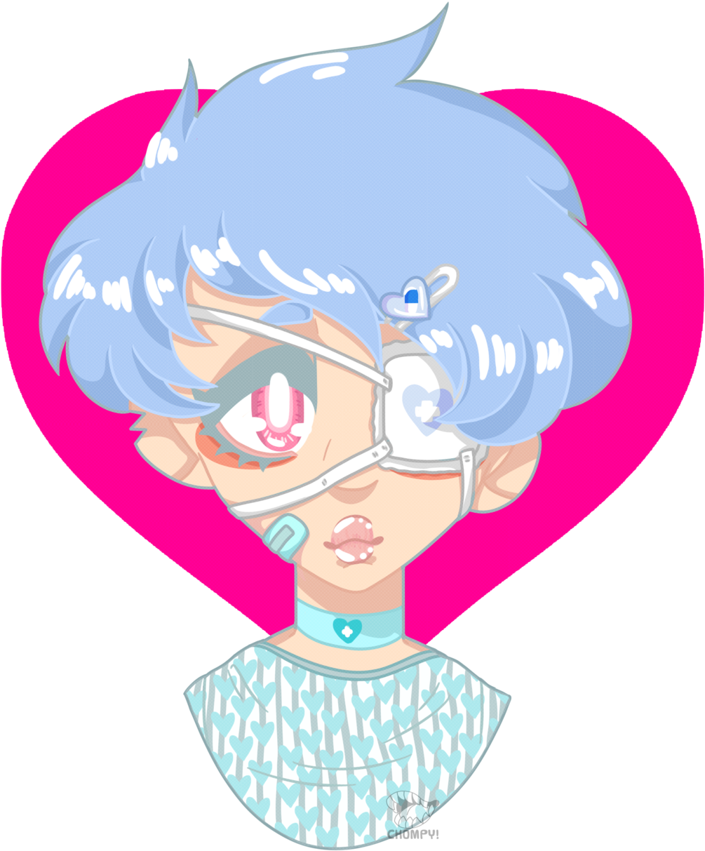 Menhera Prince By Chompboy Menhera Prince By Chompboy - Cartoon (1024x1453)