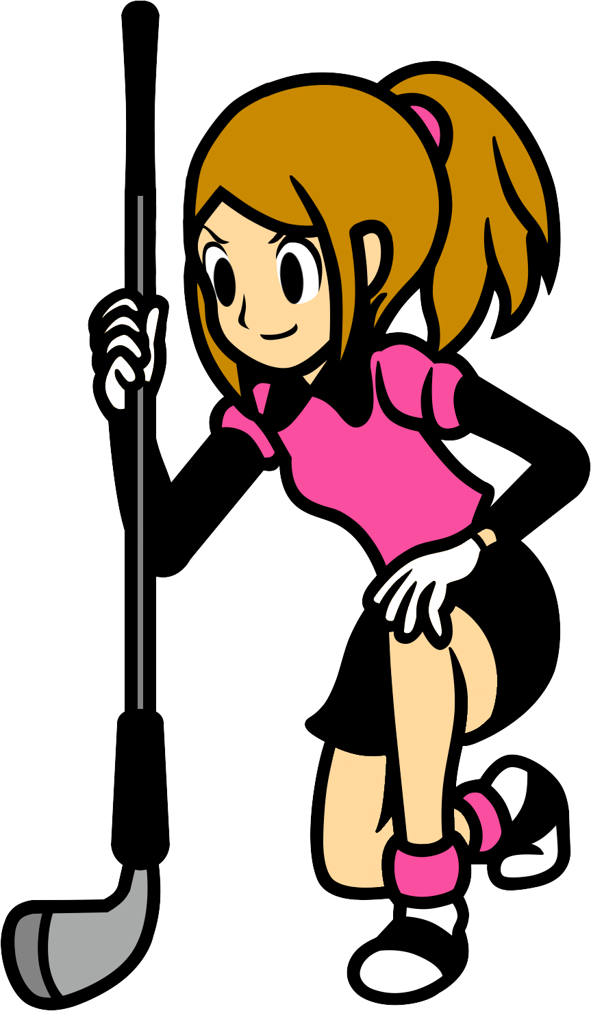 No Hat Golfer - Rhythm Heaven Megamix (863x1476)