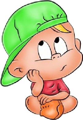 Funny Cartoon Baby Clip Art Images Are On A Transparent - Colored Pencil (400x400)