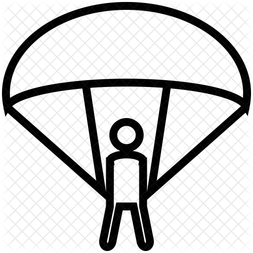 Parachute Icon - Parachute Icon (512x512)