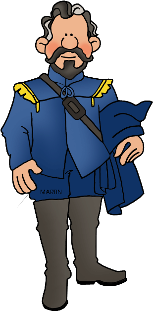 Famous Explorer Of New York - Hernando De Soto Cartoon (349x648)