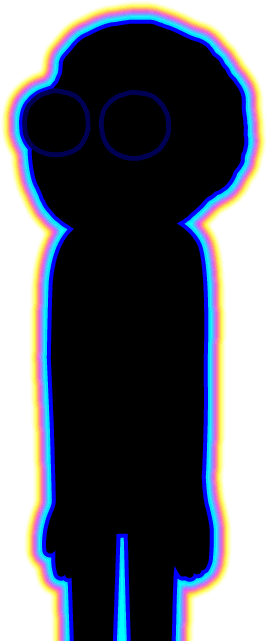 Black Hole Morty - Illustration (300x650)