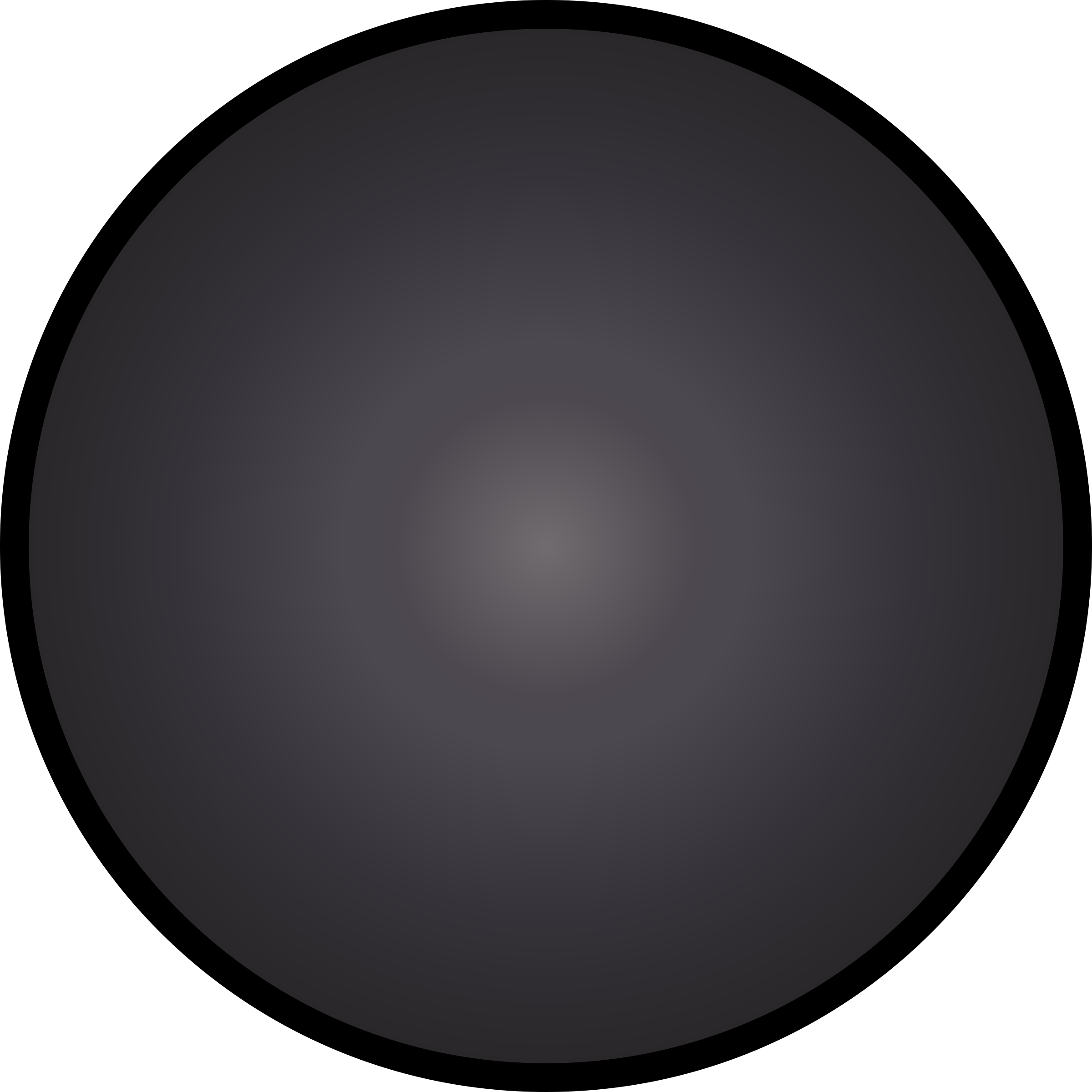 Panel Hole Cover - Blackbuttons Png (2400x2400)