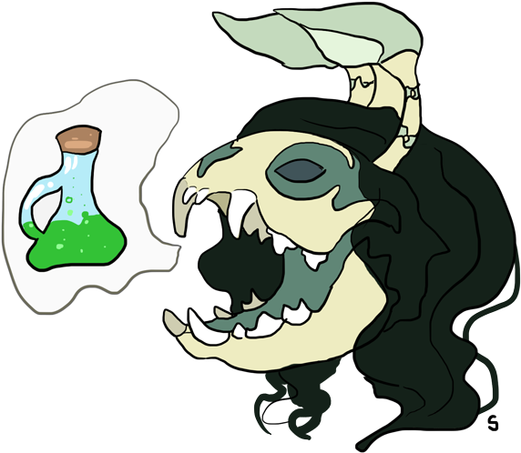 Everything Has Vanished Into A Black Hole - Illustration (600x578)