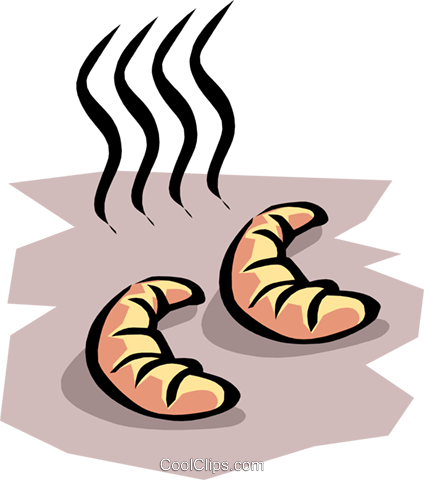Croissants Immagini Grafiche Vettoriali Clipart - Croissants Immagini Grafiche Vettoriali Clipart (424x480)