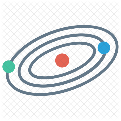 Solar System Icon - Circle (512x512)