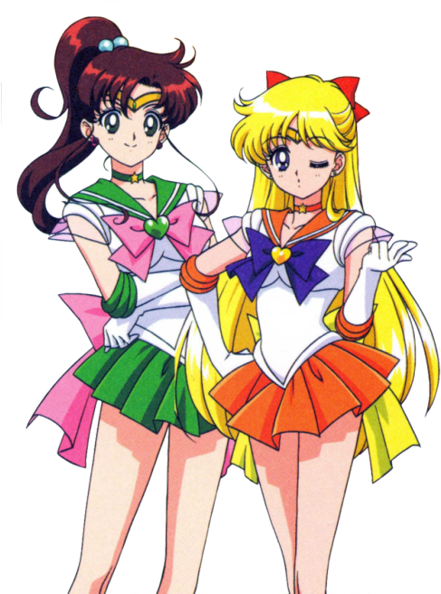 Super Sailor Jupiter & Super Sailor Venus - Sailor Jupiter And Sailor Venus (500x655)
