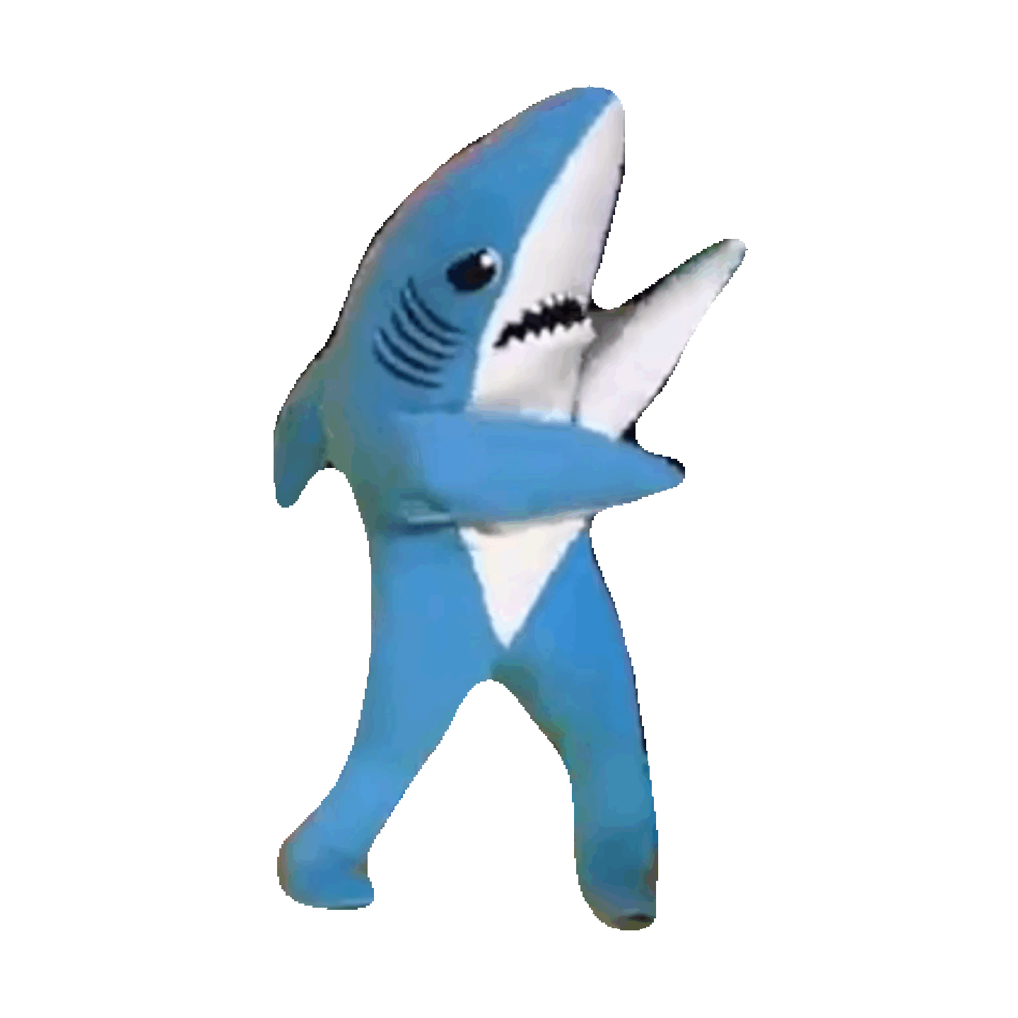 Shark Clipart Gif Animation - Left Shark Dance Gif (671x1196)