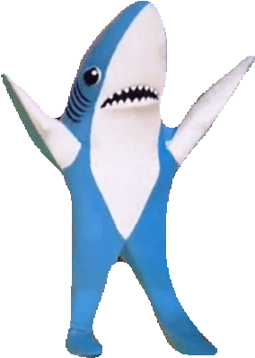 Animated Gif Transparent, Shark, Awkward, Share Or - Dance Shark Transparent (480x480)