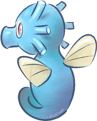 Horsea - Horsea Cute Gif Pokemon (600x600)