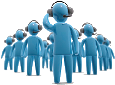 Interactive Voice Response Ivr Wintel Is Providing - Support Team (450x340)