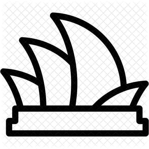 Opera House Icon - Sydney Opera House (512x512)