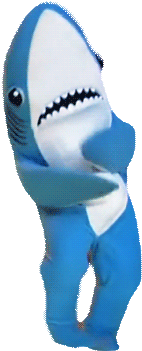 Animated Gif Transparent, Katy Perry, Superbowl, Share - Left Shark Dancing Gif (400x400)