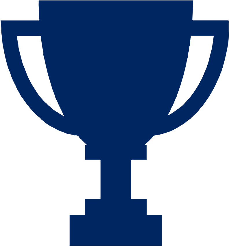 Distinguished Service Award - Trophy Symbol Png (883x883)
