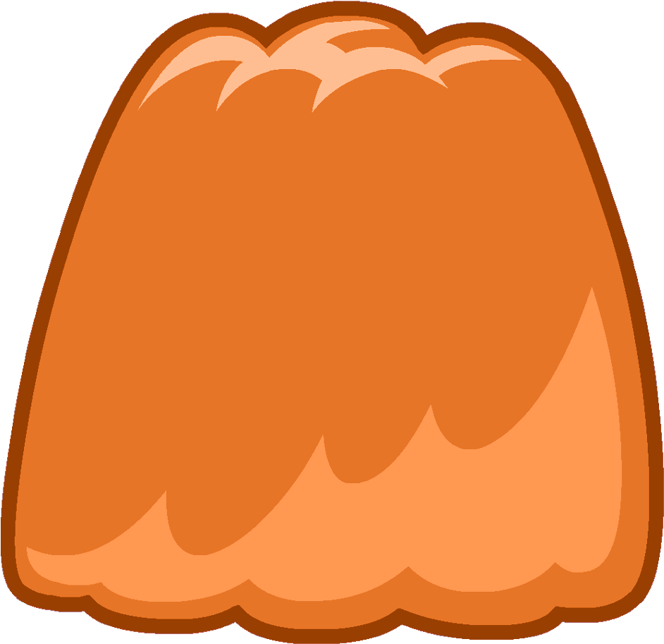 1000px-tangerine Icon - Bfdi Gelatin (1000x925)