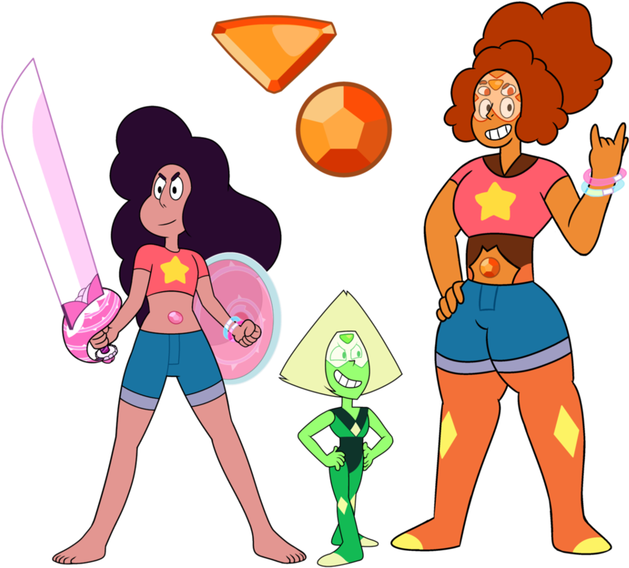Tangerine Quartz - Steven Universe Pilot Gems (957x835)