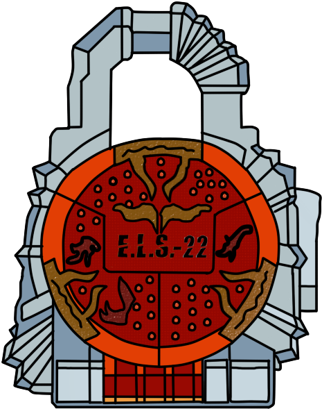Tangerine Energy Lockseed Closed By Marcospsychic - Circle (512x650)