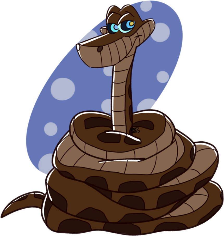 Dad Day - Kaa The Snake Png (871x918)