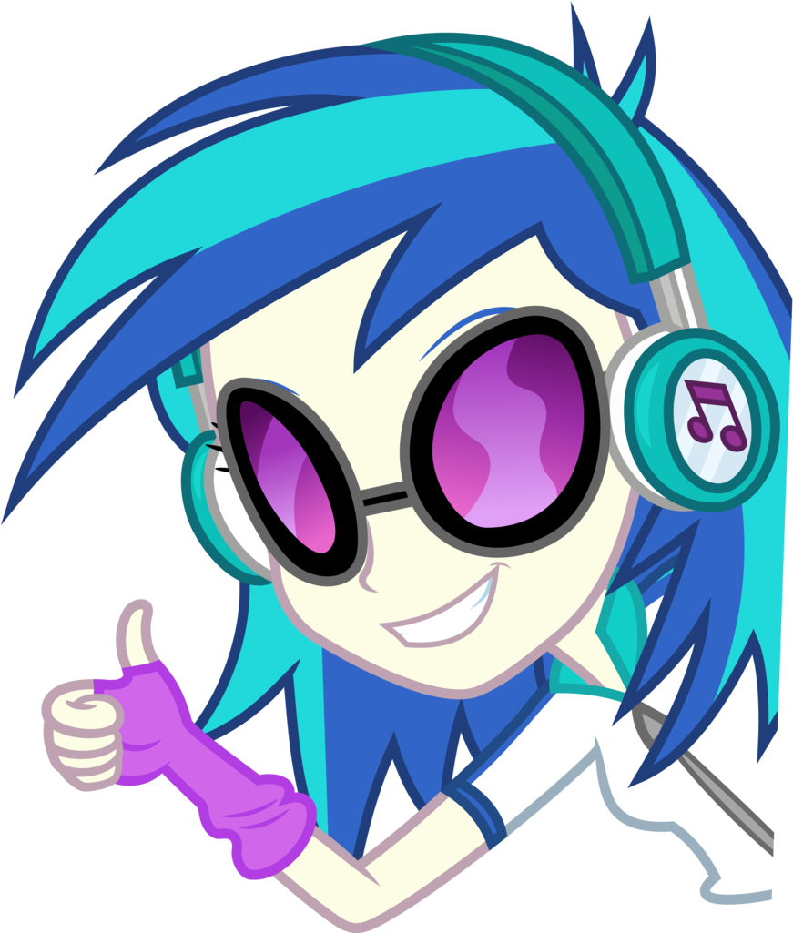 Ambassad0r, Clothes, Dj Pon-3, Equestria Girls, Female, - Disc Jockey (882x1024)