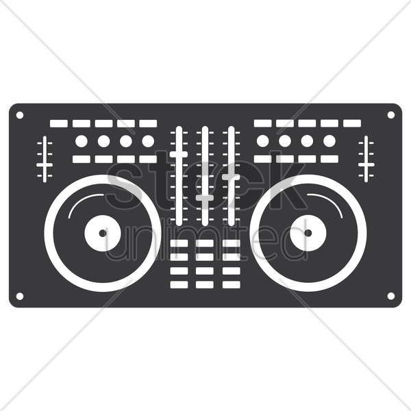 Dj Mixer Clipart - Vector Marketing (600x600)