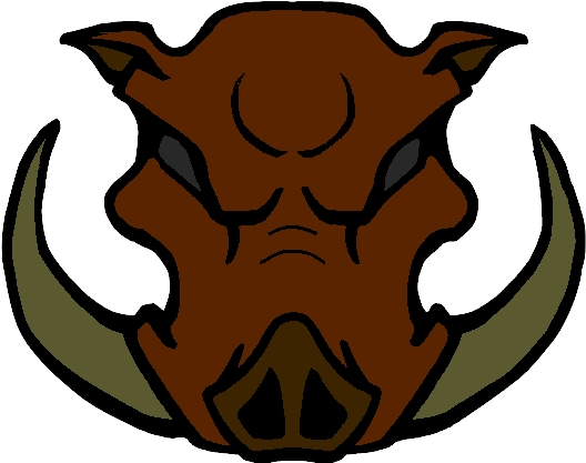 Hoghead “ - Rattlesnake Head Logo Png (560x440)