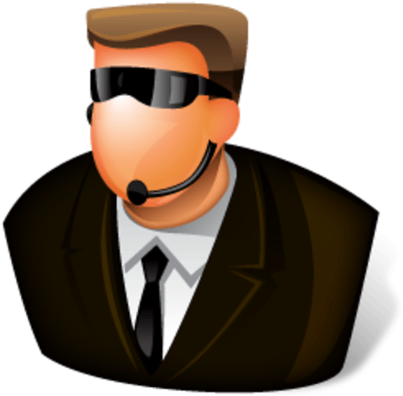 Optional Ways To Protect Yourself - Security Guard Icon Png (600x600)